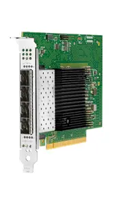 HPE Intel E810-XXVDA4 Ethernet 10/25Gb 4-port SFP28 Adapter for Внутренний Ethernet / Fiber 25 Мбит/с