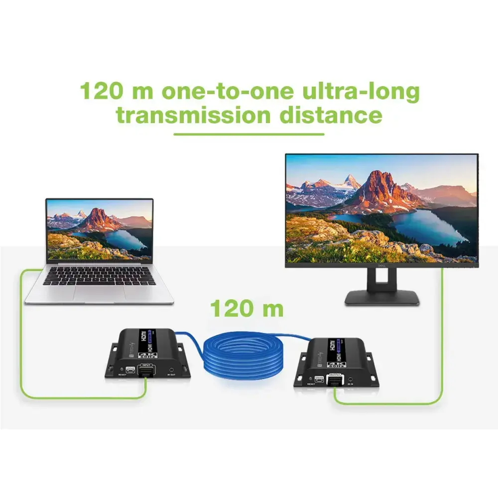 AV-удлинитель Techly IDATA EXTIP-483 4K HDMI Photo 7