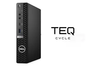 Teqcycle DELL OptiPlex 5080 Intel® Core™ i5 i5-10500T 16 GB DDR4-SDRAM 256 GB SSD Windows 11 Pro MFF Mini PC Black