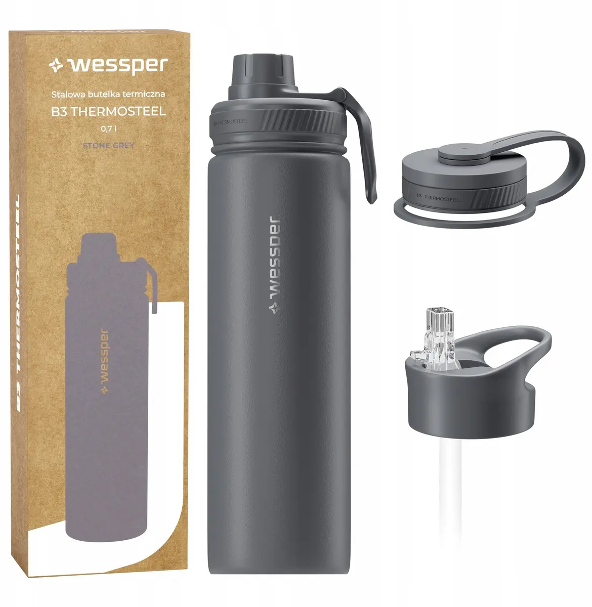 Wessper B3 THERMOSTEEL termopudele 700 ml