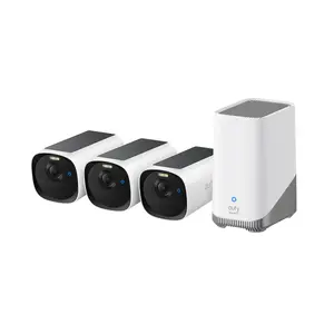 Eufy eufyCam E40 3-Cam Kit + HomeBase S380 Bullet IP security camera Indoor & outdoor 2688 x 1520 pixels Wall