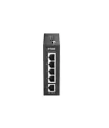 D-Link DIS-100E-05 сетевой коммутатор Неуправляемый Fast Ethernet (10/100) DIN rail Черный