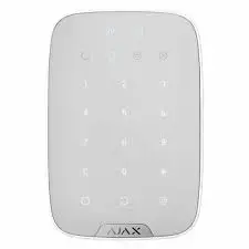 Беспроводная клавиатура Ajax KeyPad Plus, белая