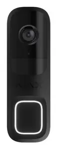 Ajax Doorbell Wireless 4MP Video Doorbell Black