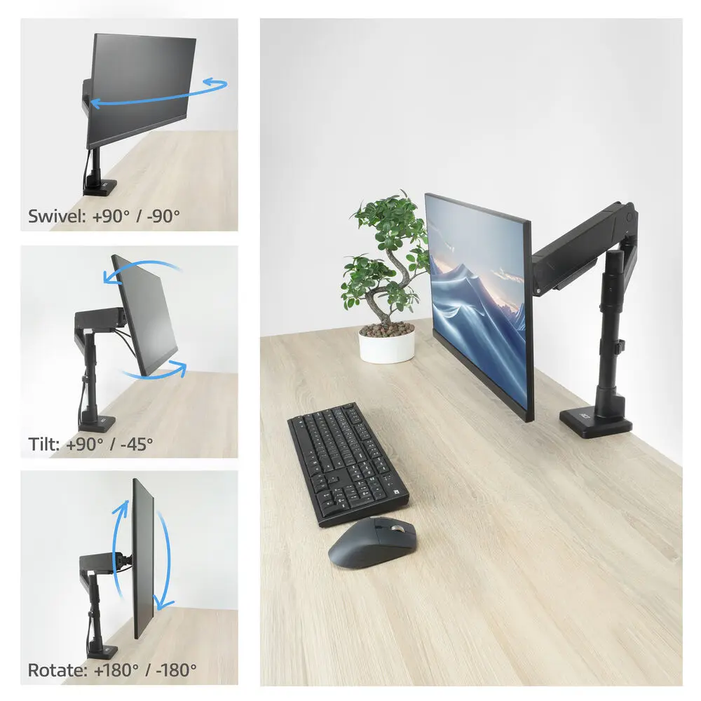 ACT AC8329 Monitora stiprinājums Solid Pro Photo 8