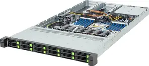 Сервер GIGABYTE R163-ZG2-AAJ2 1U Rack, разъем AMD SP5, DDR5-SDRAM, Aspeed AST2600