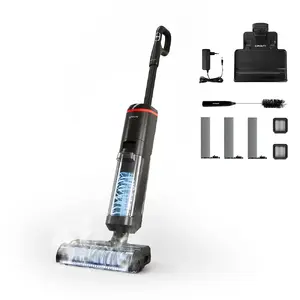 Polti RollySteam WD40C 3-in-1 stick vacuum Аккумулятор Сухой и мокрый HEPA Без мешка 0,8 L 450 W Черный, Красный 4 Ah