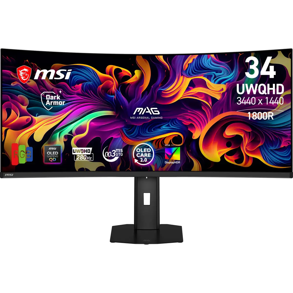 MSI MAG 341CQP QD-OLED X28 Spēļu