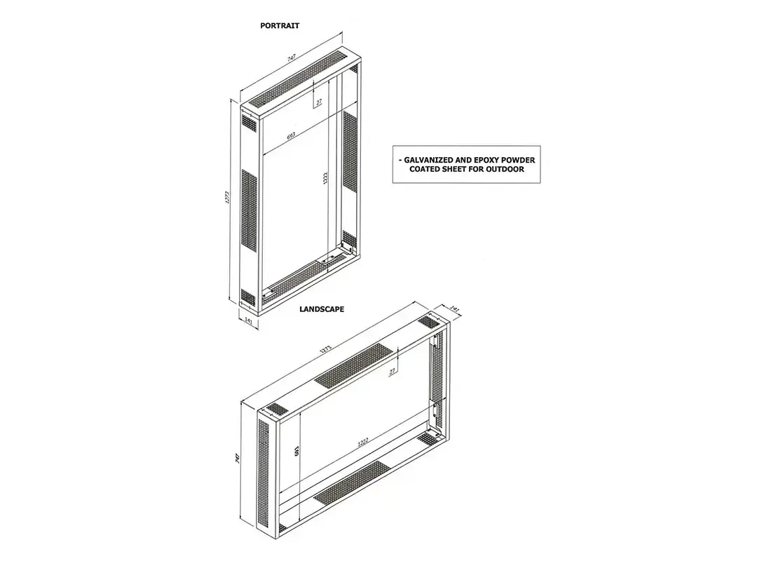 Multibrackets M Wallmount Pro OH55 F/B/A-S Wall Mount Photo 6
