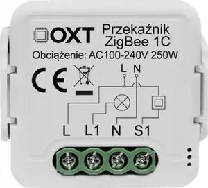 OXT Mini Przekaźnik 1 Obwód ZigBee TUYA