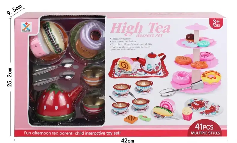 NENURODYTA_V Dessert rotaļu tējas servīze 966-D1 Photo 2