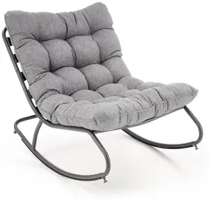 Rocking-chair Gatto, grey col., 115x80 см