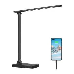 Lepro 310004 LED galda lampa, melna