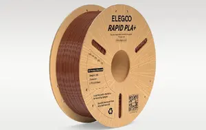 Elegoo Rapid PLA+ kvēldiegs, brūns