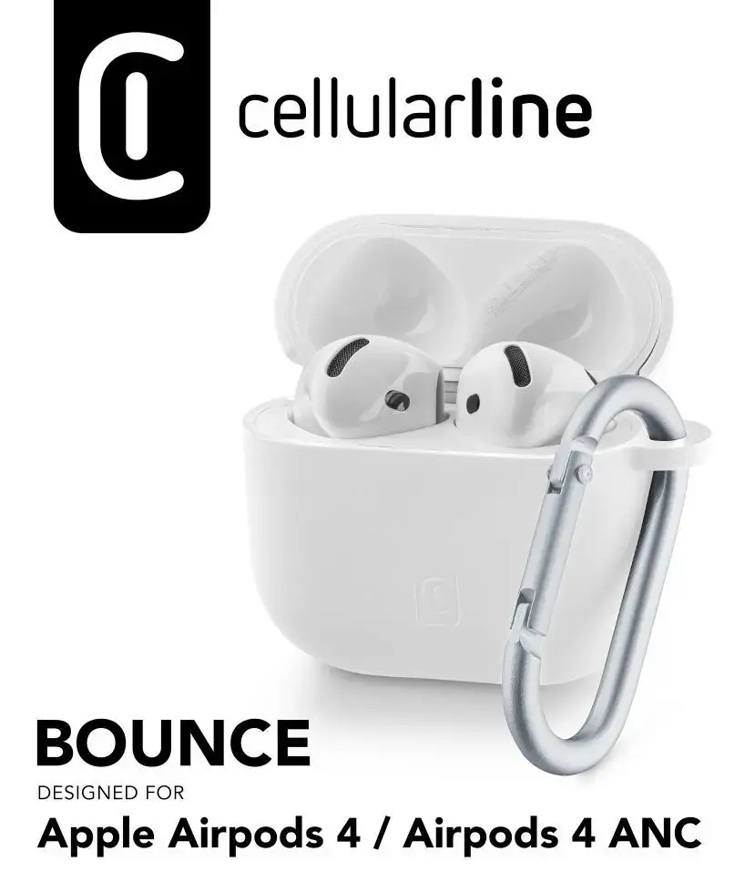 Чехол Cellularline Bounce для Apple AirPods 4 / 4 ANC Photo 2