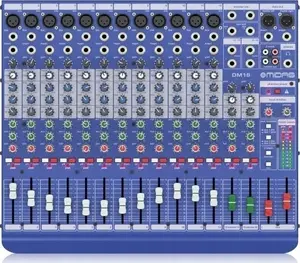 Midas DM16 Analog Mixing Console with 16 Channels