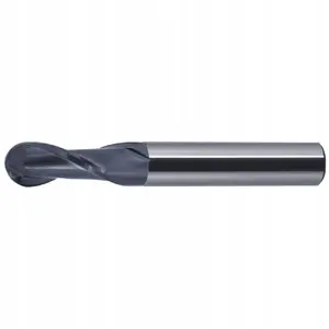 FANAR M9-234X0X-0060 cietmetāla lodveida gala frēze, diametrs 6.0 mm, 2 zobu, AT pārklājums