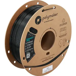 Polymaker Polylactic Acid (PLA) 3D Printing Filament, 1.75 mm, Red, 1 kg