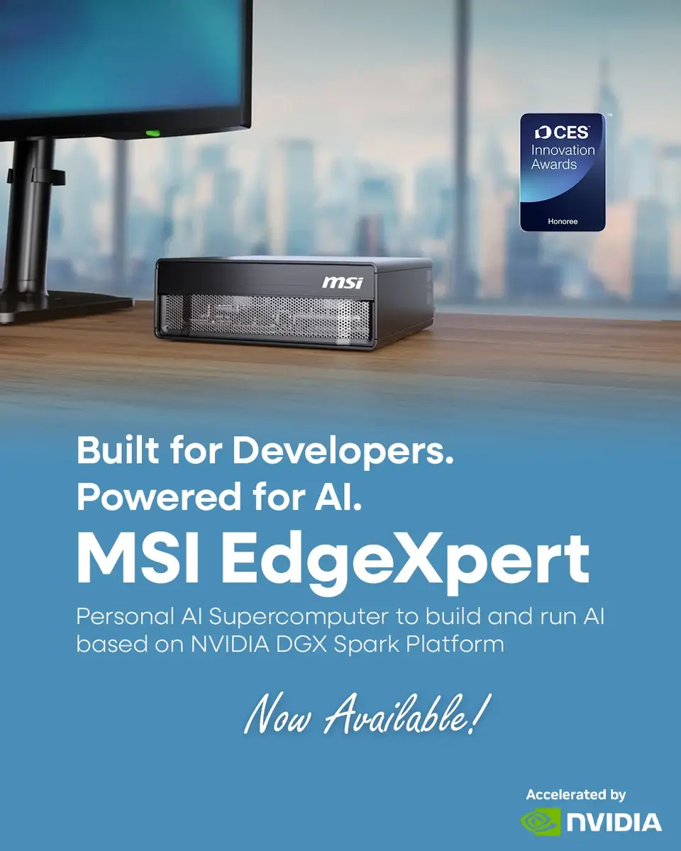 ИИ-суперкомпьютер MSI EdgeXpert NVIDIA DGX Spark GB10 Photo 16