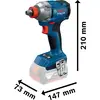 Bosch 18V Professional elektroinstrumentu komplekts: GBH 18V-22, GSR 18V-65, GDX 18V-285 Photo 4