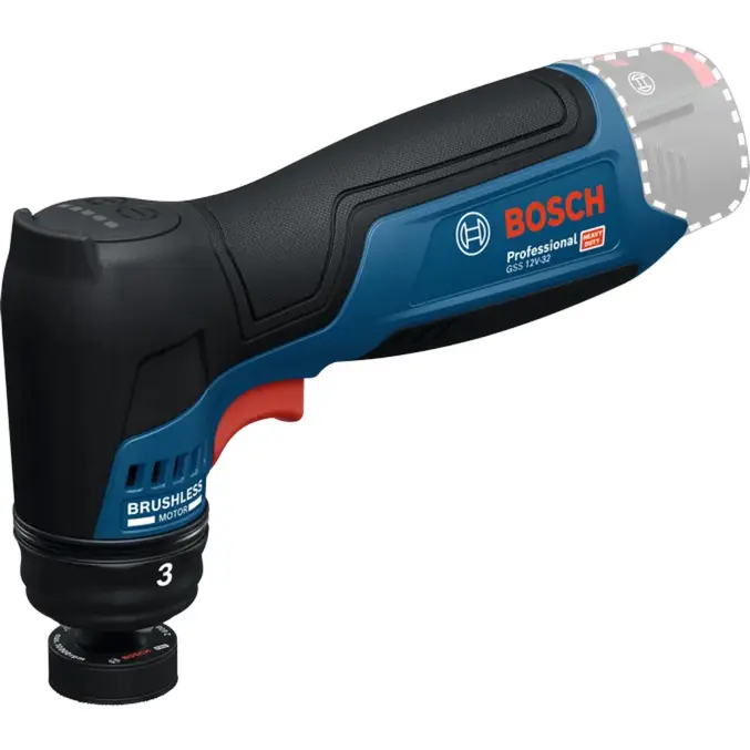 Bosch 12V akumulatora orbitālā slīpmašīna ar