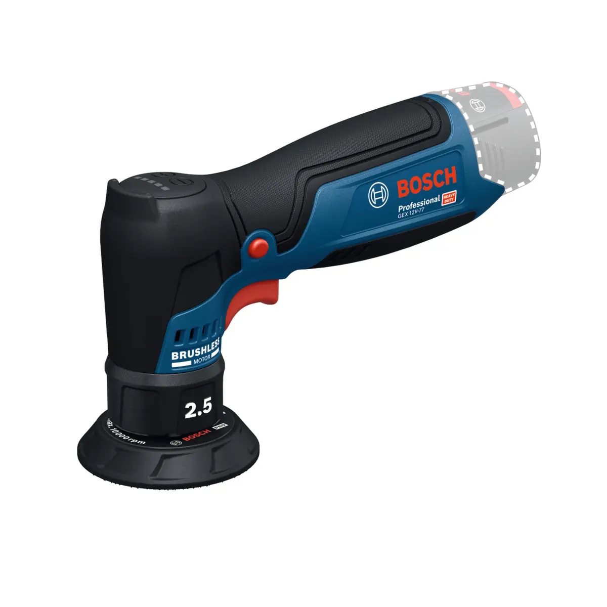 Bosch GEX 12V-125 akumulatora ekscentra slīpmašīna