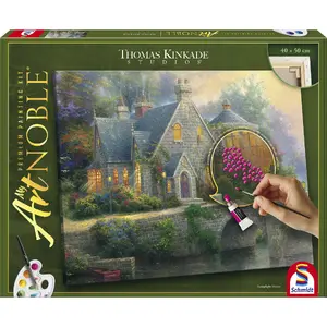 Schmidt Spiele My ArtNOBLE Thomas Kinkade - Lamplight Manor
