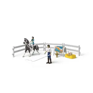schleich HORSE CLUB Kim's Vaulting Set