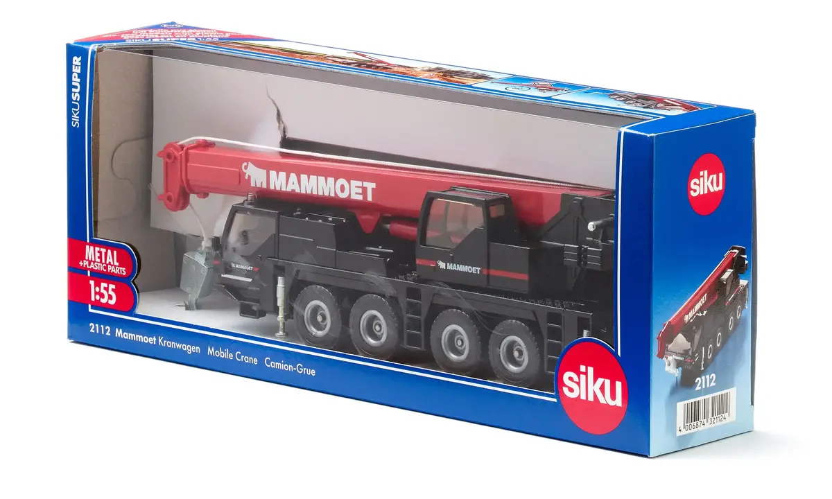 Siku 2112 Mammoet Crane Truck Toy Photo 6