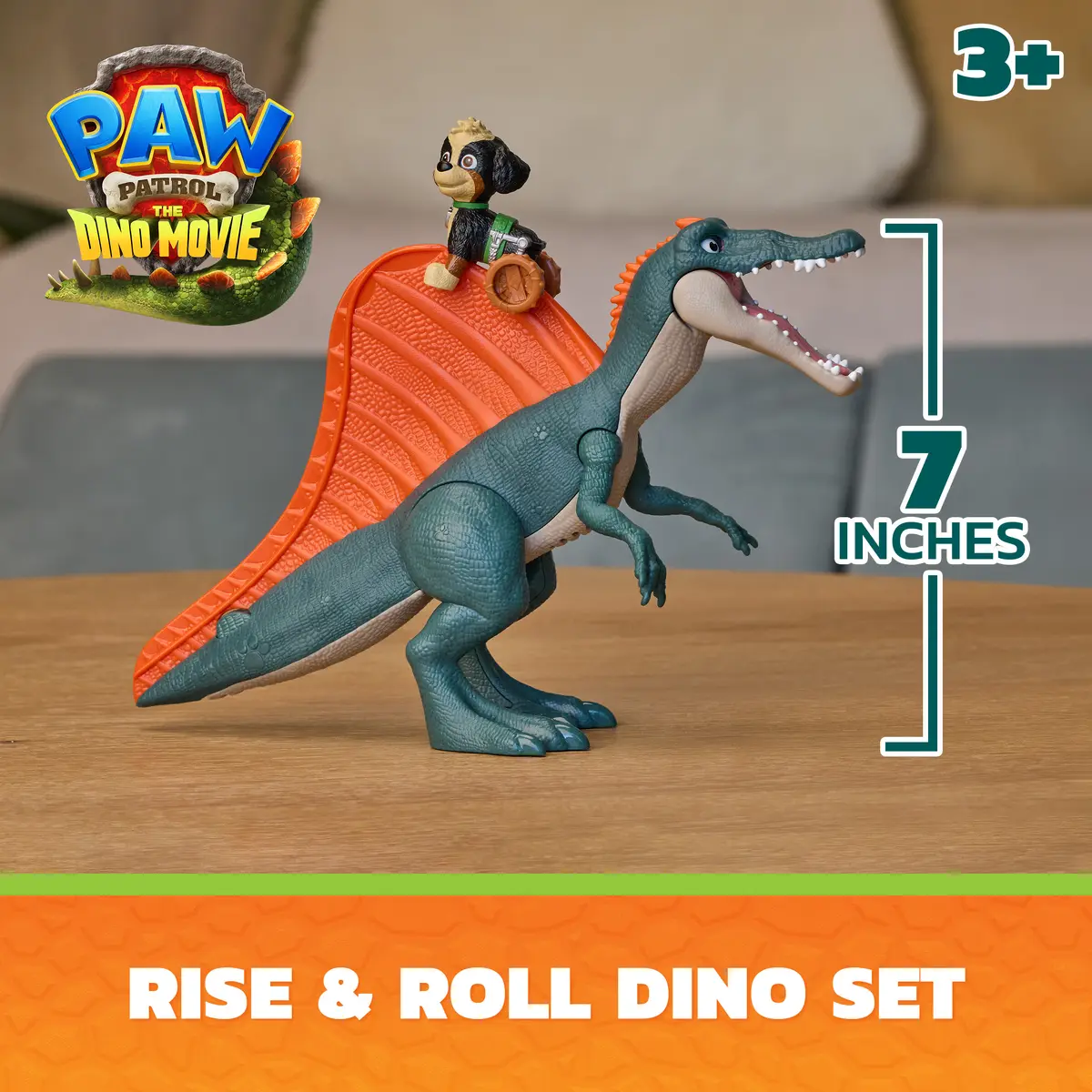 Spinmaster PAW Patrol Rise & Roll Dino Set Photo 2