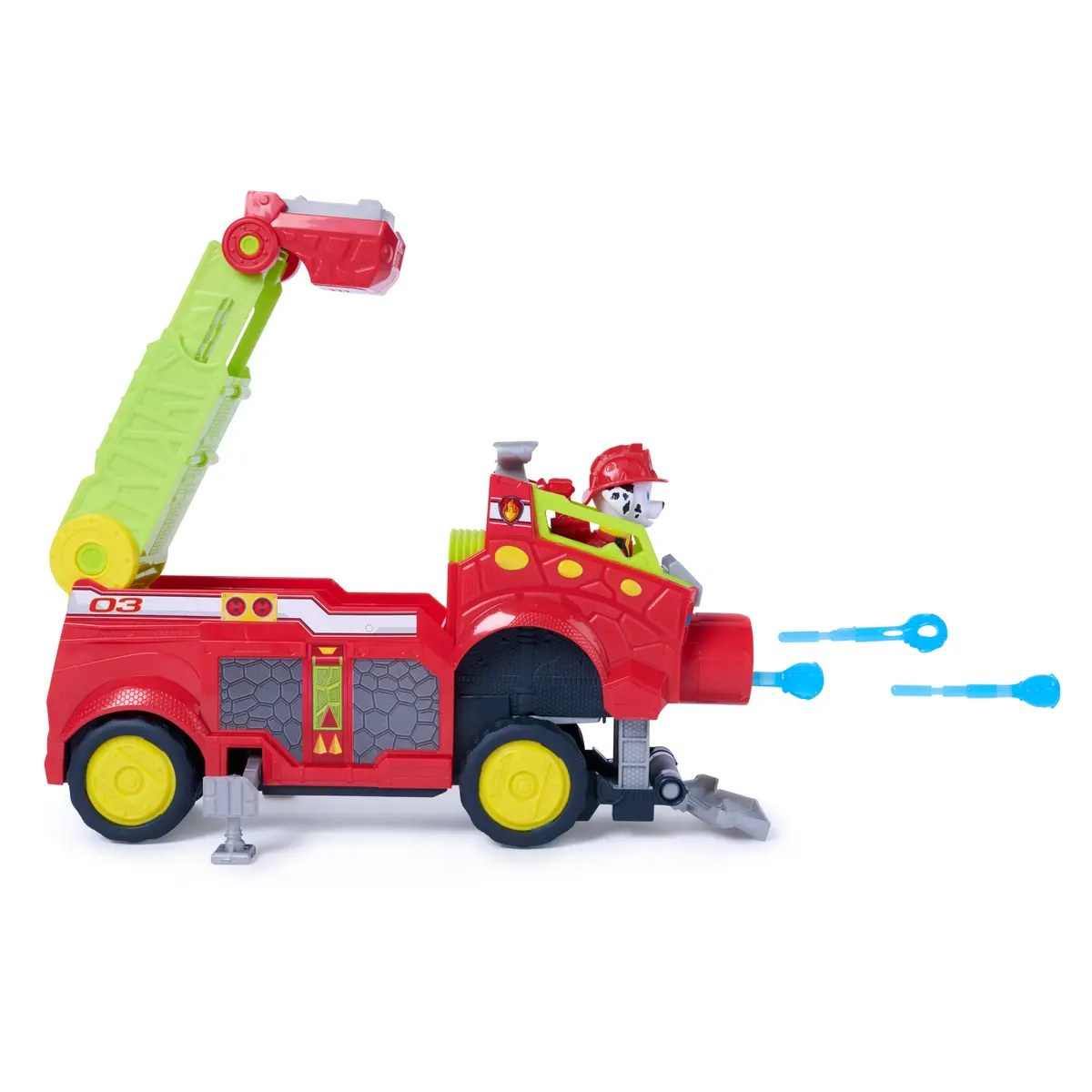 Spinmaster Marshall's Dino Rescue Fire Truck Toy Car Photo 8