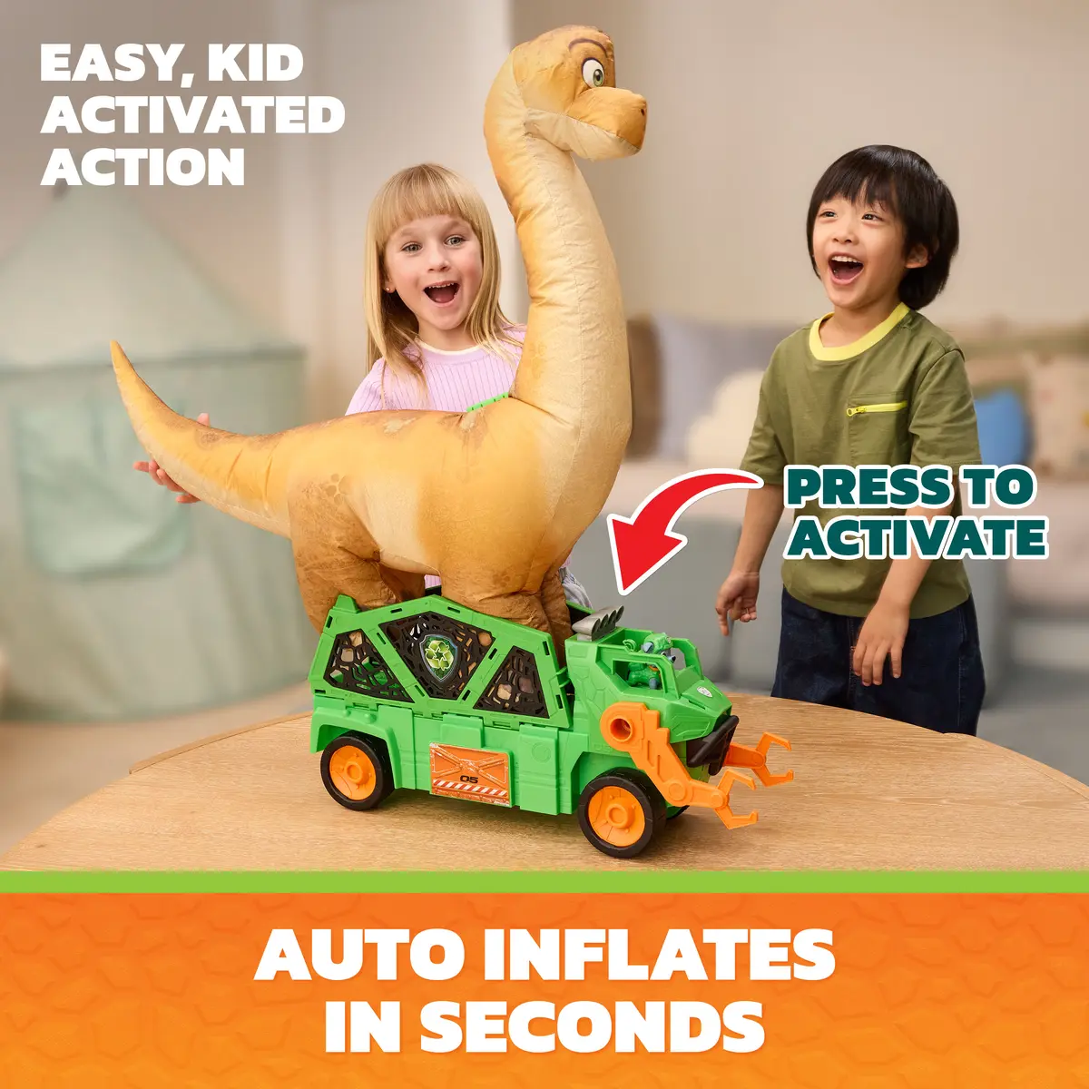 Spin Master PAW Patrol Megasaurus Vehicle with Rocky Photo 3