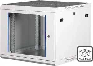 Настенный телекоммуникационный шкаф Wirewin WCAB PS3 12U, 600x600 мм, светло-серый