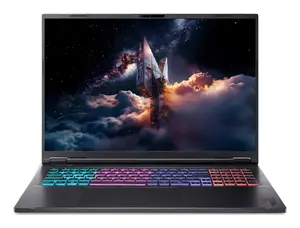 Acer Nitro 18 AI AMD AN18-61-R2CL Copilot+ PC AMD Ryzen AI 7 350 Portatīvais dators 45,7 cm (18") WQXGA 16 GB DDR5-SDRAM 1 TB SSD NVIDIA GeForce RTX 5070 Wi-Fi 6E (802.11ax) Windows 11 Home Vācu Melns