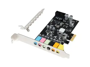 Звуковая карта Conceptronic EMRICK15B 7.1 PCIe, 24-бит, 97 дБ SNR
