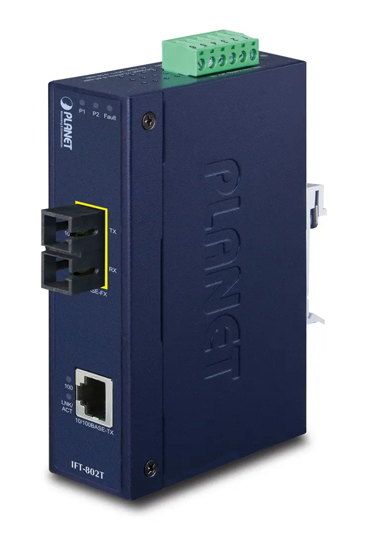Tīkla mediju konvertors PLANET IFT-802T, IFT-802T