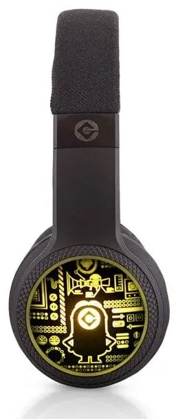 Lazerbuilt Minions Bluetooth austiņas ar LED