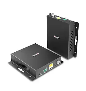 AV-удлинитель Lindy 39347, передатчик и приемник HDBaseT 3.0, разрешение 4K, поддержка Cat6a