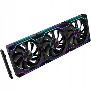 Комплект вентиляторов для корпуса Lovingcool LC-DPRO-120-CD-BLACK, 1600 об/мин, ARGB