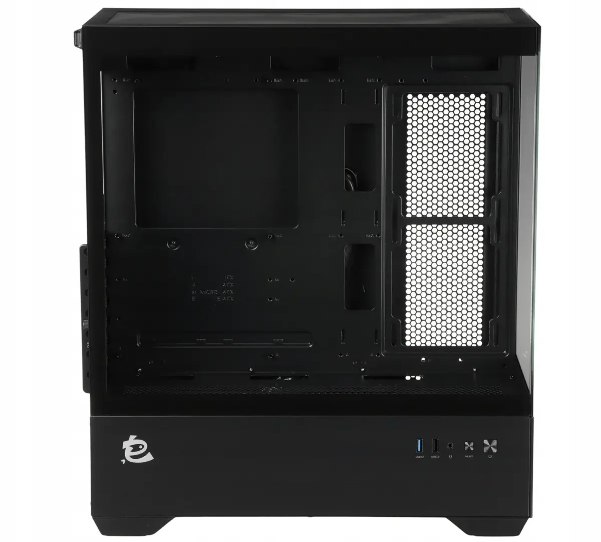 Lovingcool LC-GM-PRO-BLACK Middle Tower datora korpuss