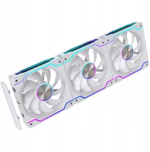 Lovingcool LC-DPRO-120-CD-WHITE datora korpusa ventilatoru komplekts 120mm 1600 RPM ARGB