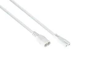 Kabelmeister SK0870-W050 power cable White 5 m C8 coupler IEC C7