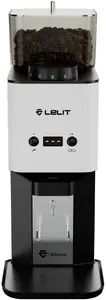 Lelit Steve Grinder PM20 Automatic Coffee Grinder, White