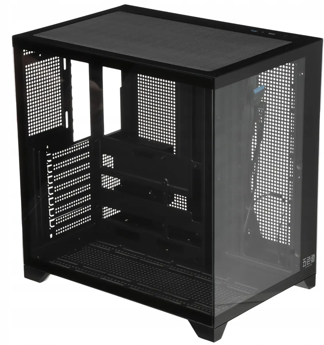 Lovingcool LC-MJ360-BLACK Middle Tower datora korpuss