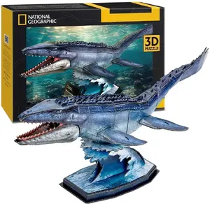 CubicFun National Geographic 3D Puzzle Mosasaurus