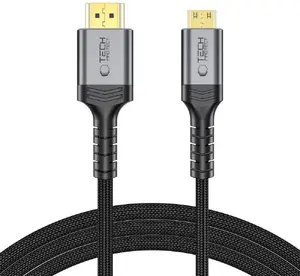 Tech-Protect Ultraboost Mini HDMI 2.1 kabelis 8K 60Hz 200cm melns