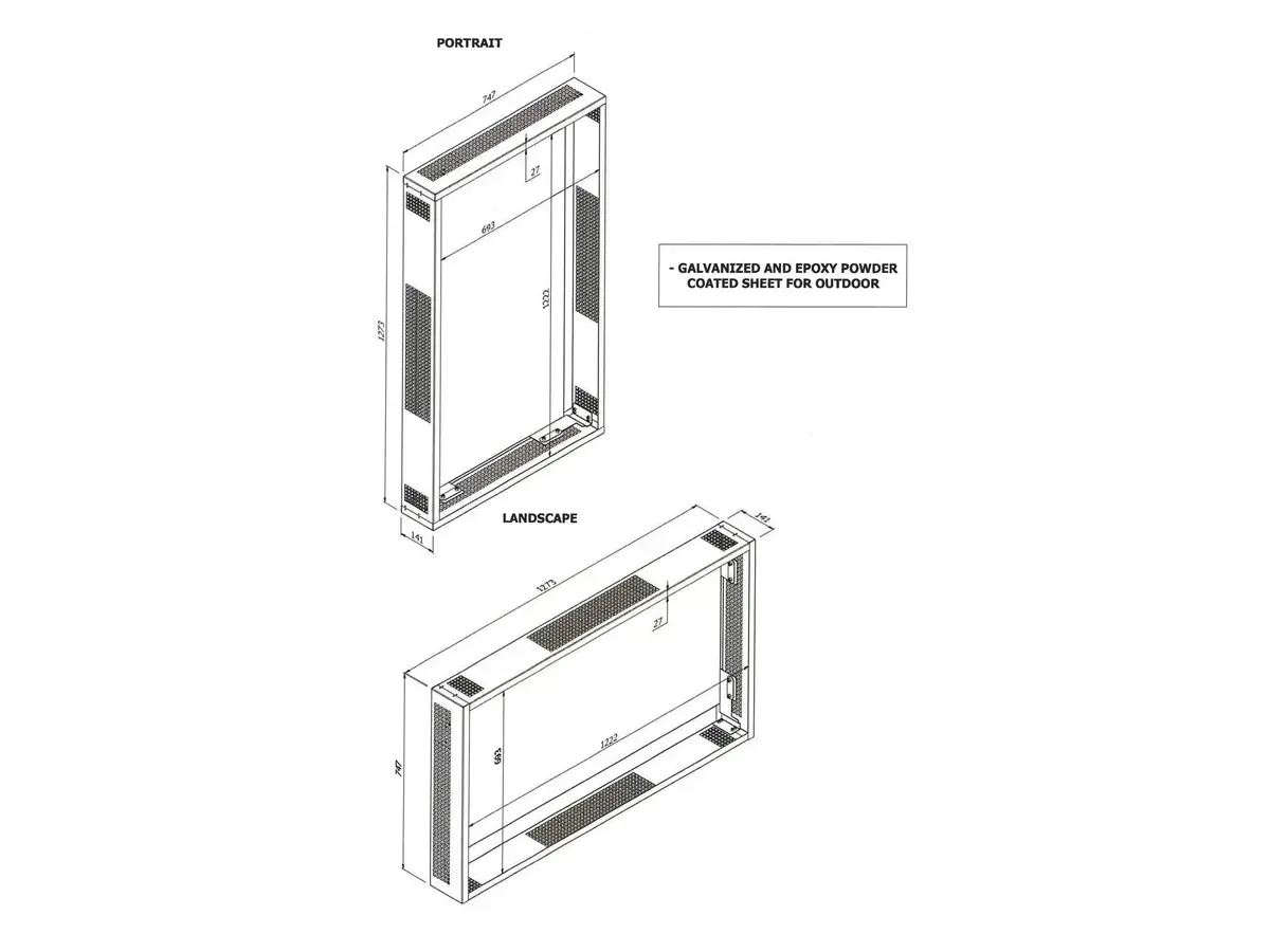 Multibrackets M Wallmount Pro 55XE4F-M sienas stiprinājums Photo 10