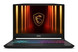 Notebook|MSI|CPU Intel® CoreT i7|i7-14650HX|15.6 "|1920 x 1080 pixels|RAM 16 GB|DDR5-SDRAM|SSD 512 GB|Discrete graphics NVIDIA GeForce RTX 5060|8 GB|On-board graphics Yes|Numeric keypad Yes|OS installed Windows 11 Home|Colour Black|Weight 2.4 kg|5600 MHz|KATANA15HXB14WFK-610NL