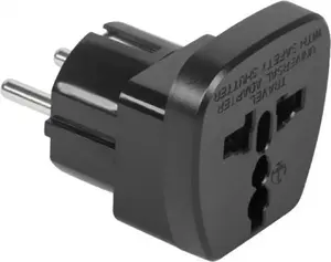 Cabletech QZ36-9 Universal Travel AC Adapter for EU, UK, USA, and Asia, 16A