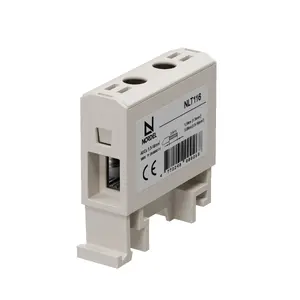 NLT116 Universālā spaile 1x1,5–16 mm², pelēka, alumīnija/vara (Al/Cu) vadītājiem